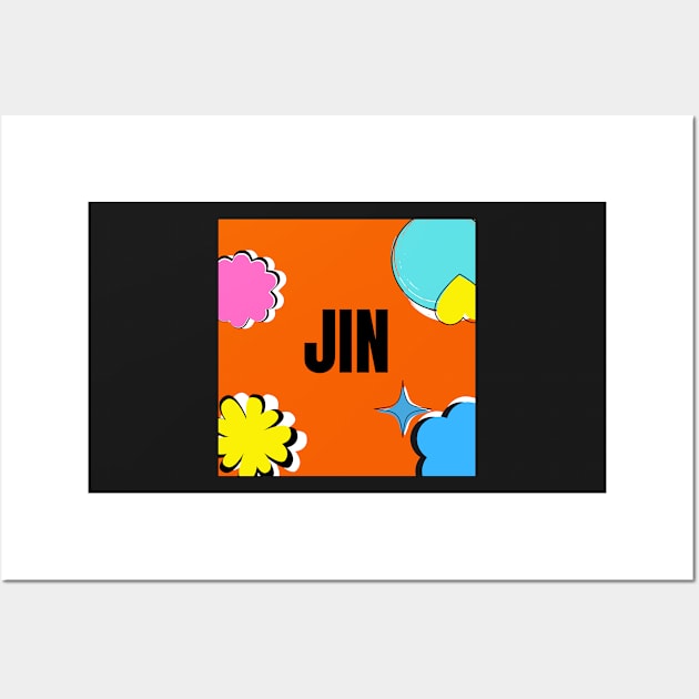 BTS Jin PTD Wall Art by PedaDesign